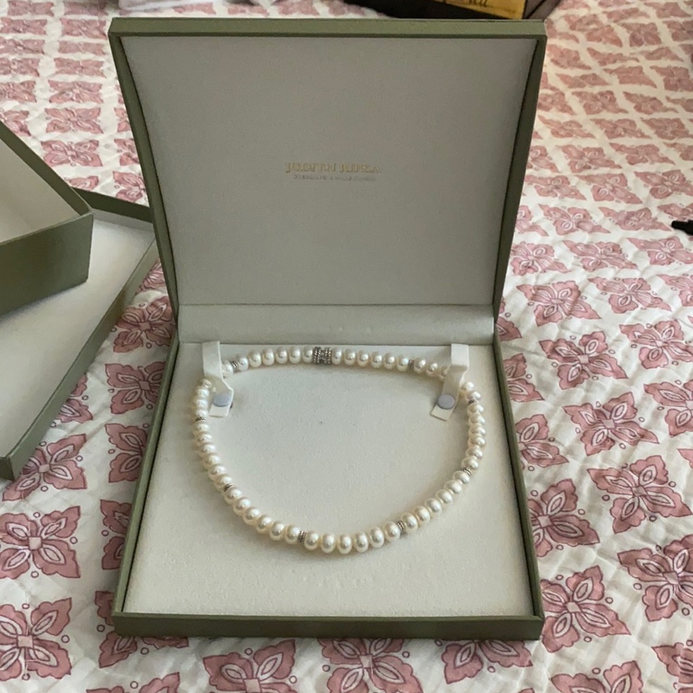 Judith Riptka Pearl Necklace